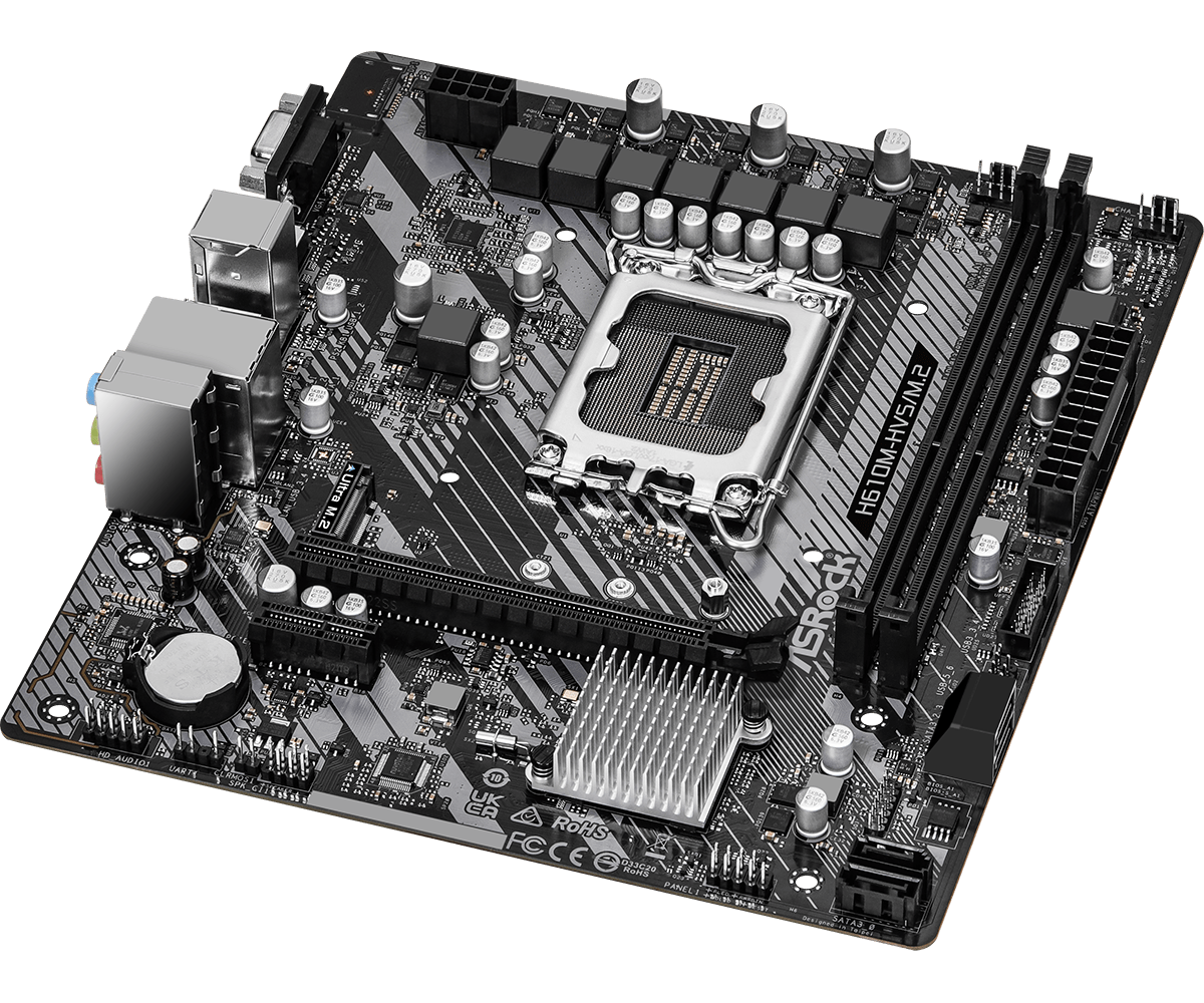 ASRock H610M-HVS/M.2 LGA 1700 - Gambar 3