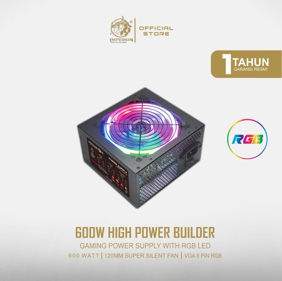 Imperion PS-S600 RGB 600W - Gambar 2