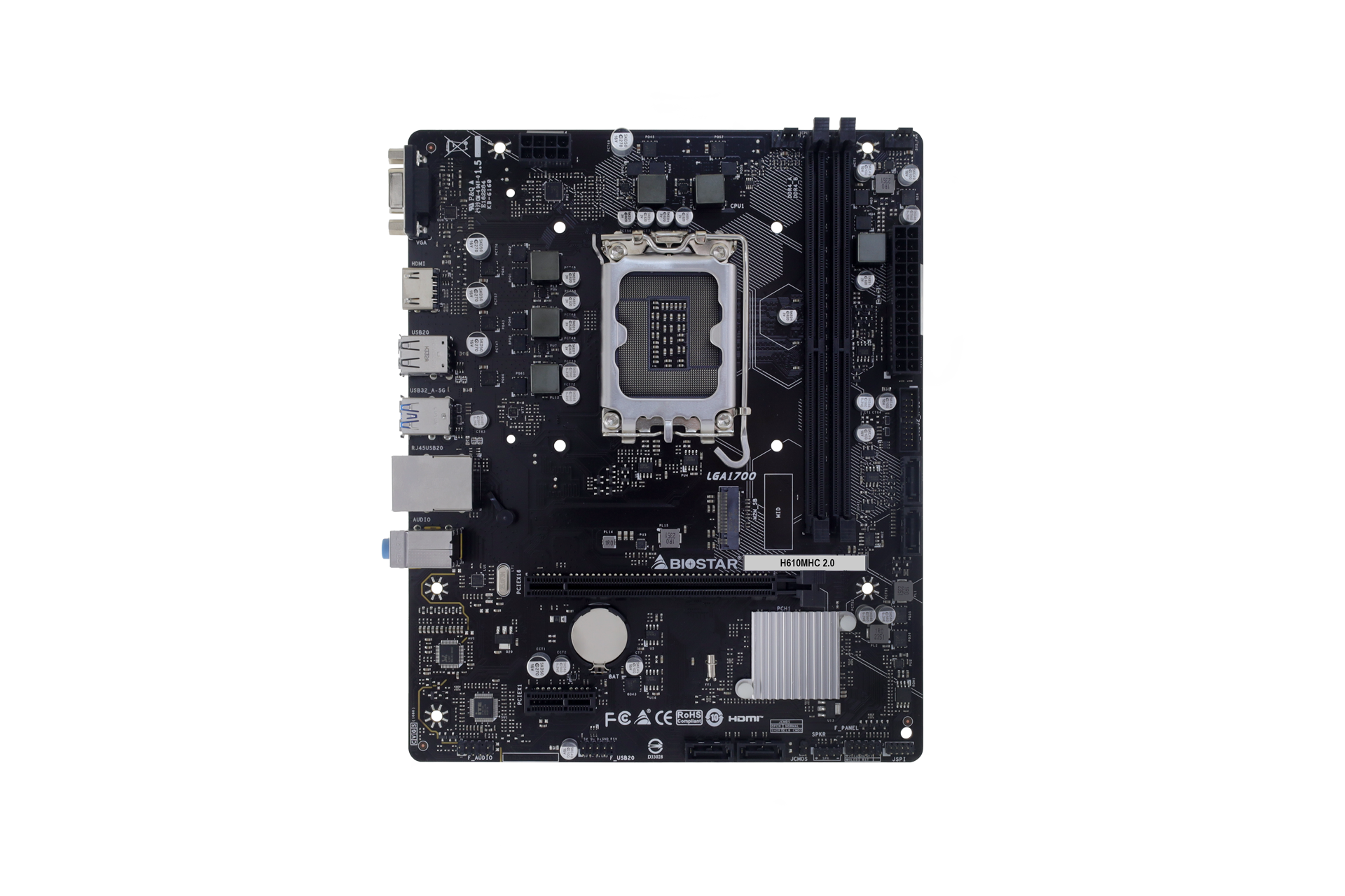 Biostar H610MHC 2.0 LGA 1700 - Gambar 2