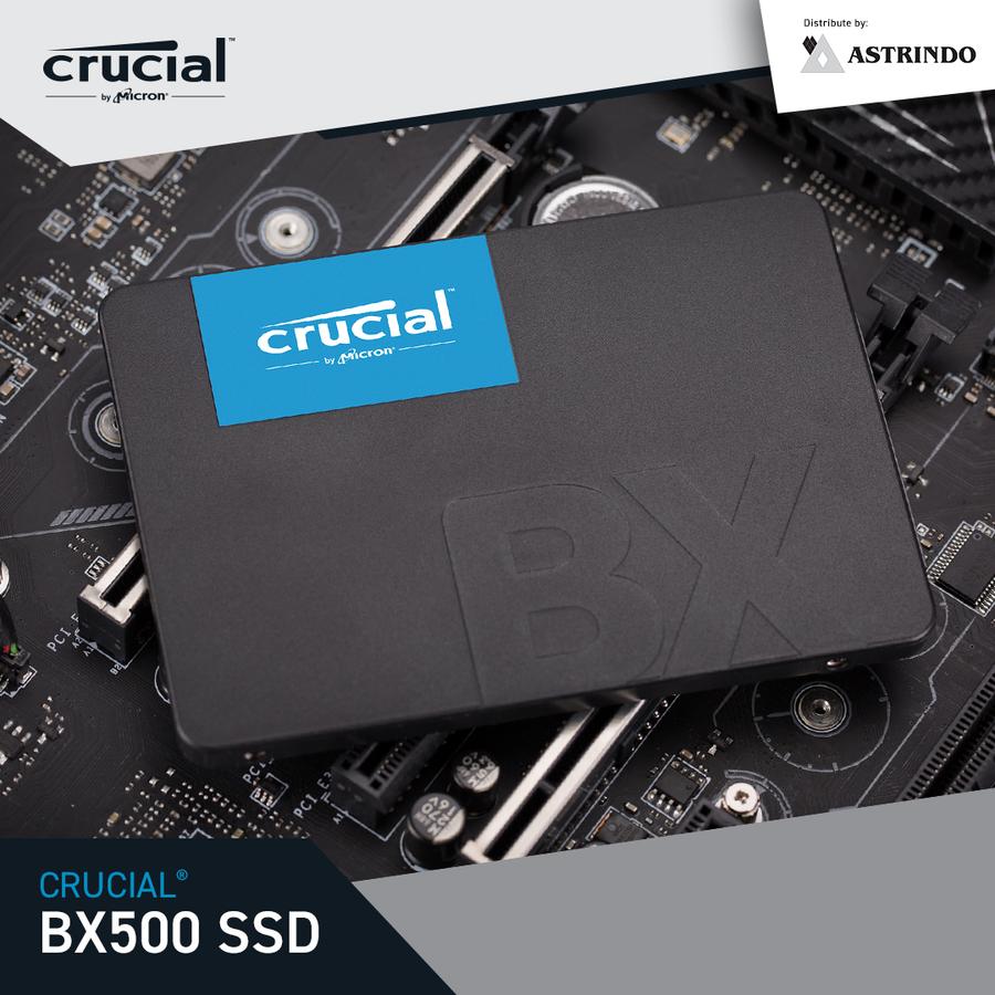 Crucial SSD BX500 240GB SSD SATA 2.5-inch Internal SSD - Gambar 3