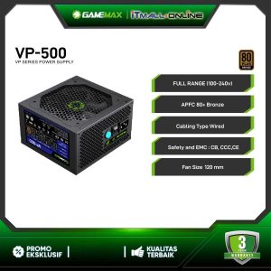 GameMax VP-500 500W 80+ Bronze