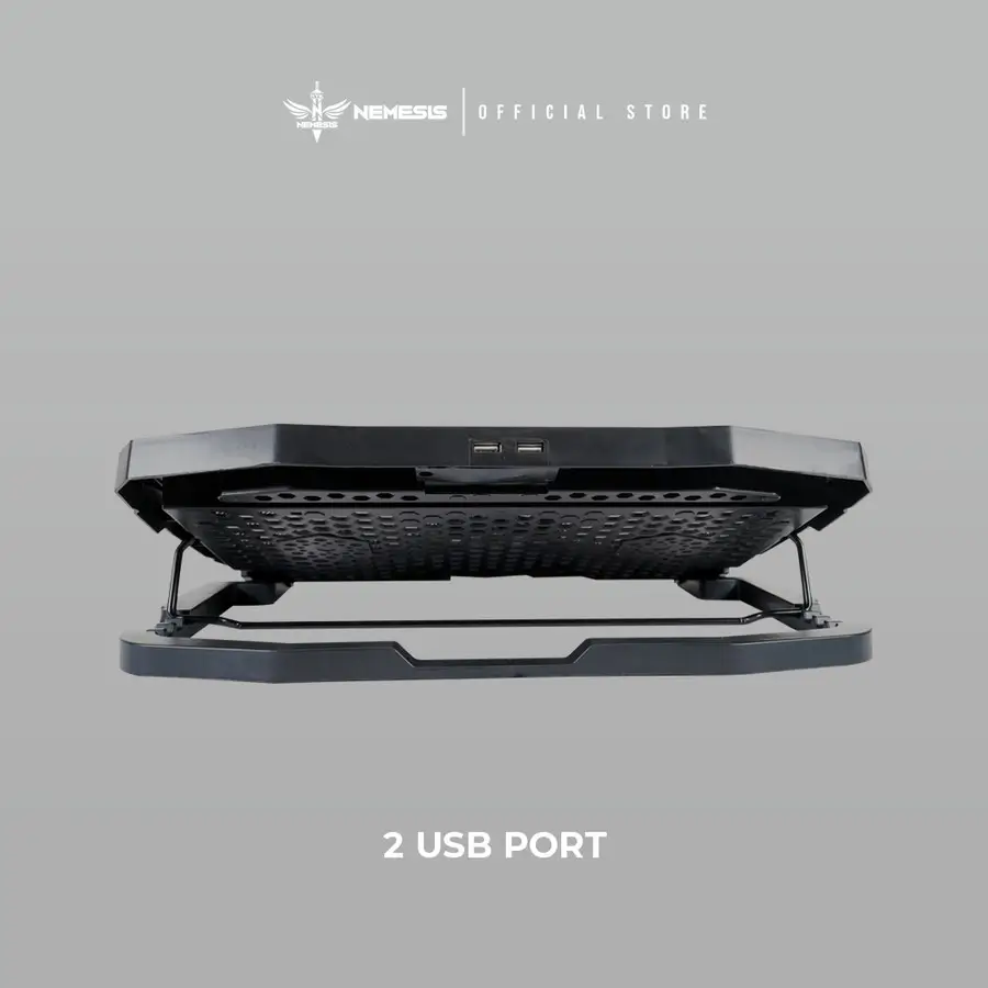 laptop gaming coolingpad ada di itmallonline toko komputer semarang NYK Nemesis Cooling Pad WINTER FROST X4 STORMBREAKER