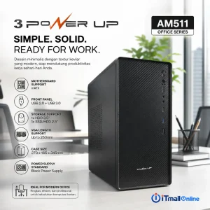 3PowerUp Aeromax AM-511 + PSU 300w Pure Power
