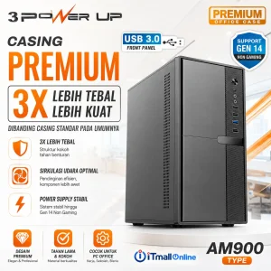 3PowerUp Aeromax AM-900 + PSU 300w Pure Power