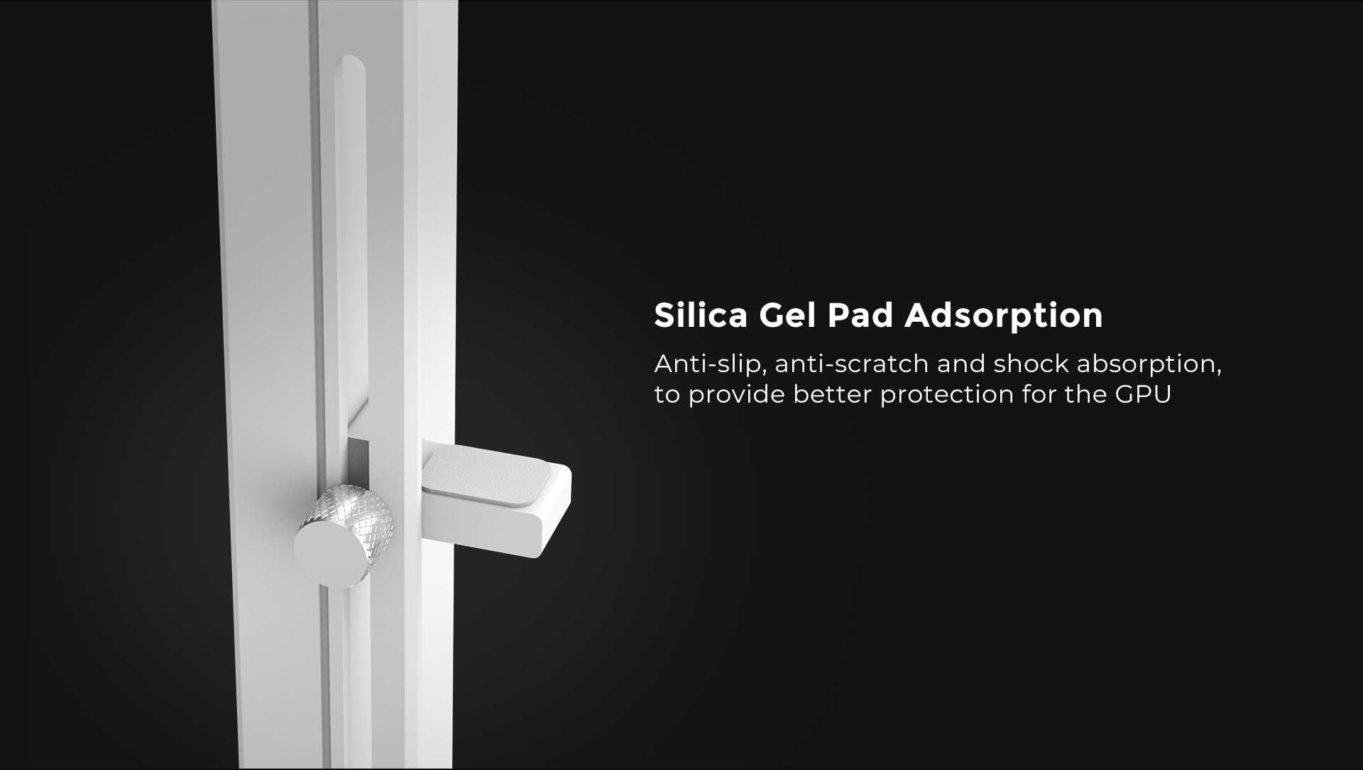 Alseye HEARCLES white ARGB VGA / GPU holder - Gambar 7