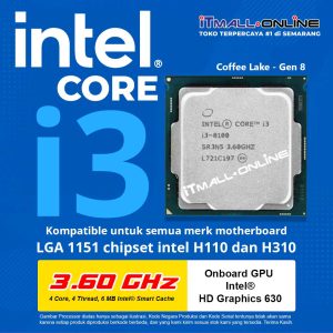 Intel Core i3 8100 LGA 1151