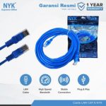 NYK kabel LAN Cat 5 5e UTP Ethernet RJ45 Male to Male 15 Meter