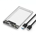 Casing HDD SSD External 2.5 inch USB 3.0 Transparant