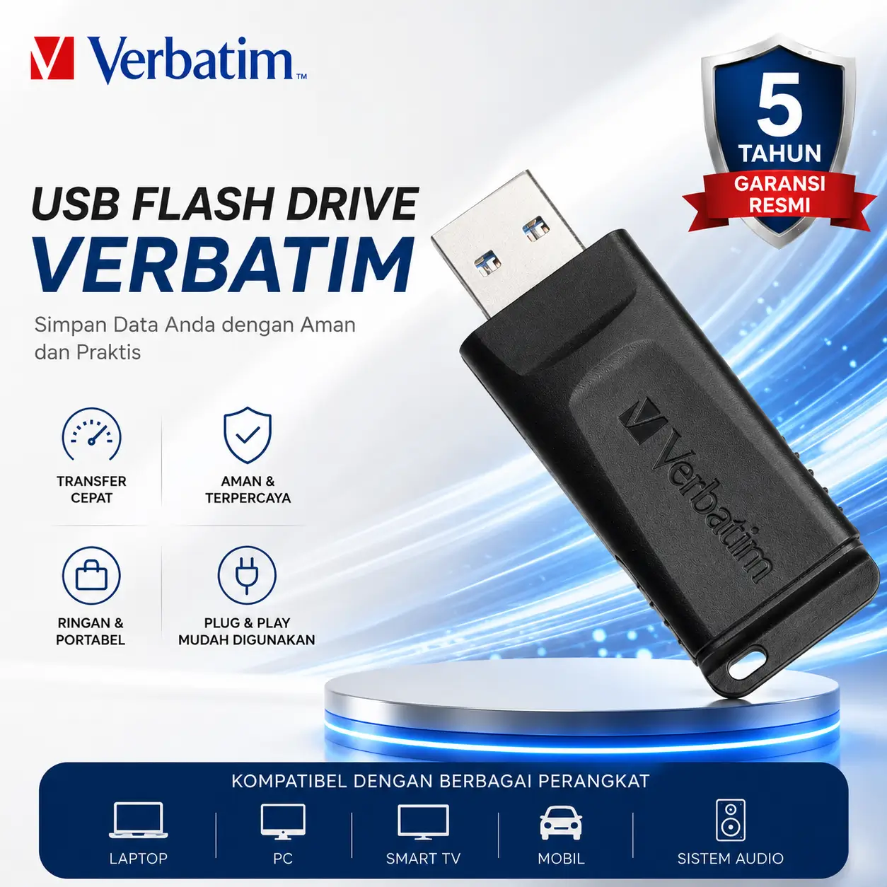 usb drive flashdisk 64gb 16gb verbatim