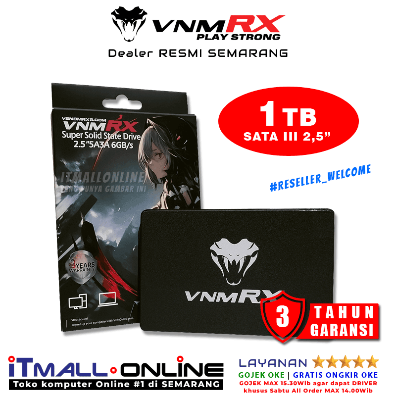 VenomRx SSD 1TB SATA III 2,5" - Gambar 2