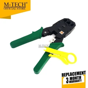 M-Tech Tang Crimping Tools 3 Hole RJ9 RJ11 RJ12 RJ45