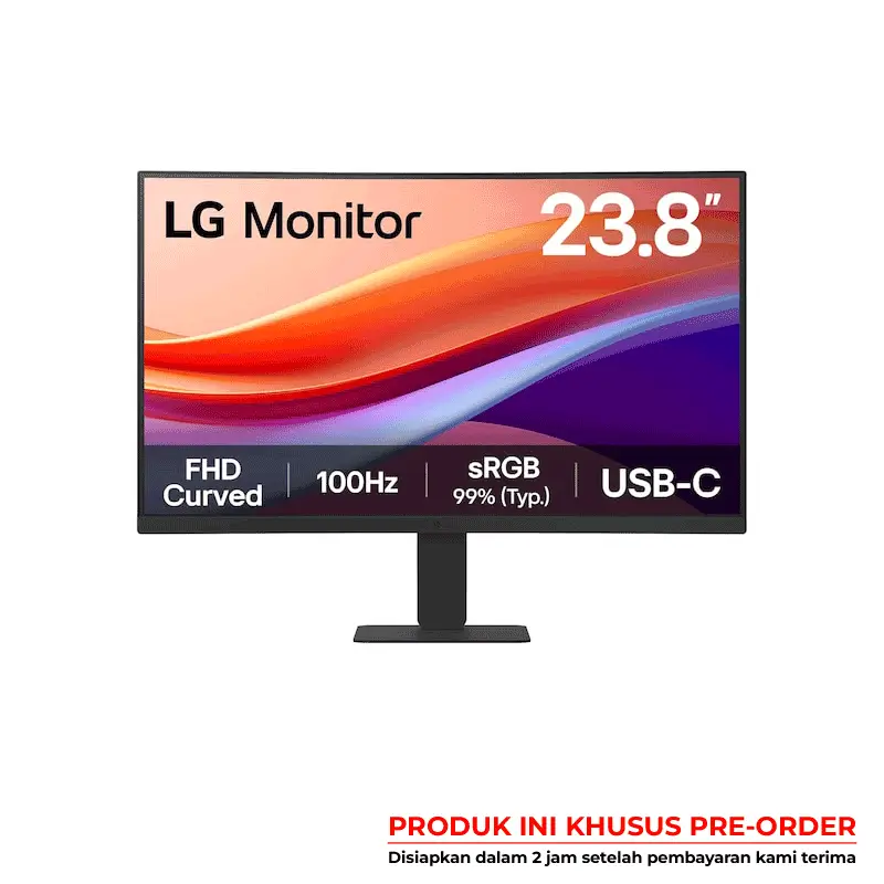 MONITOR LG LED 24U421A CURVE di toko komputer semarang itmallonline