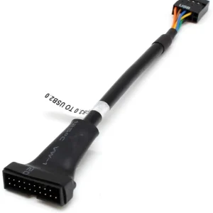 kabel konektor konverter usb 3.0 20 pin to usb 2.0 8 pin