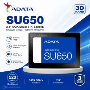 SSD ADATA SU650 256GB SATA III 2.5"