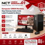 NCT UMKM MERDEKA 01 | Core i3 RAM 8GB SSD 128GB