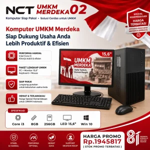 NCT UMKM MERDEKA 02 | Core i3 RAM 8GB SSD 256GB