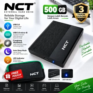 hard disk external 500gb NCT USB3.0